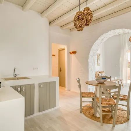 Cavos Paros Veranda, Sea-view Terrace & 2 Bedrooms Lägenhet *